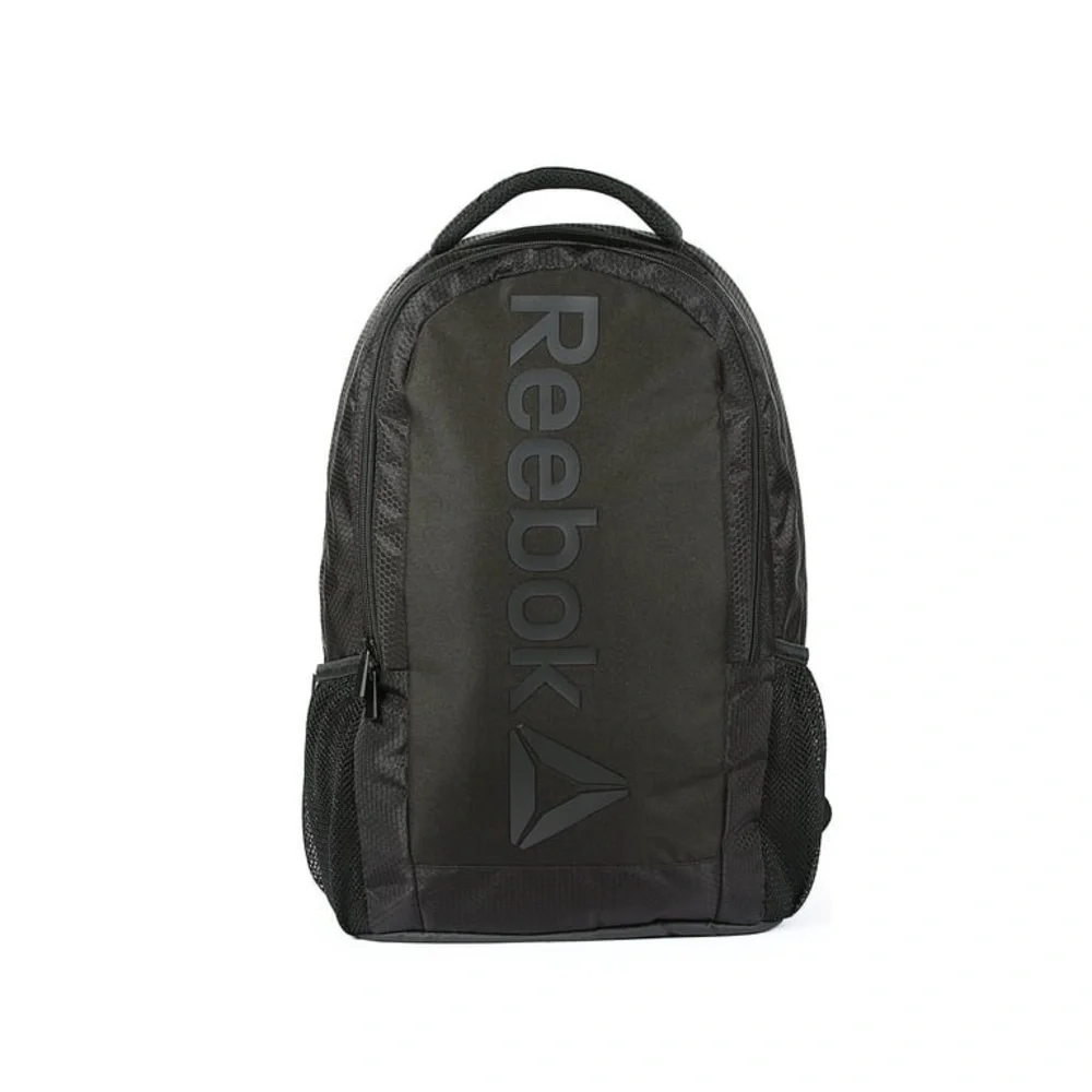 Reebok Black Backpack Sleek Design Durable